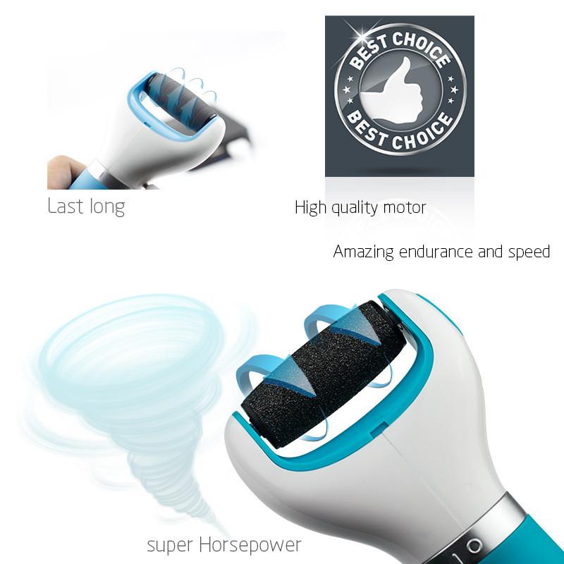 Gentle Exfoliating Usb Charging Purposes Electric Foot Grinder For Personal Care