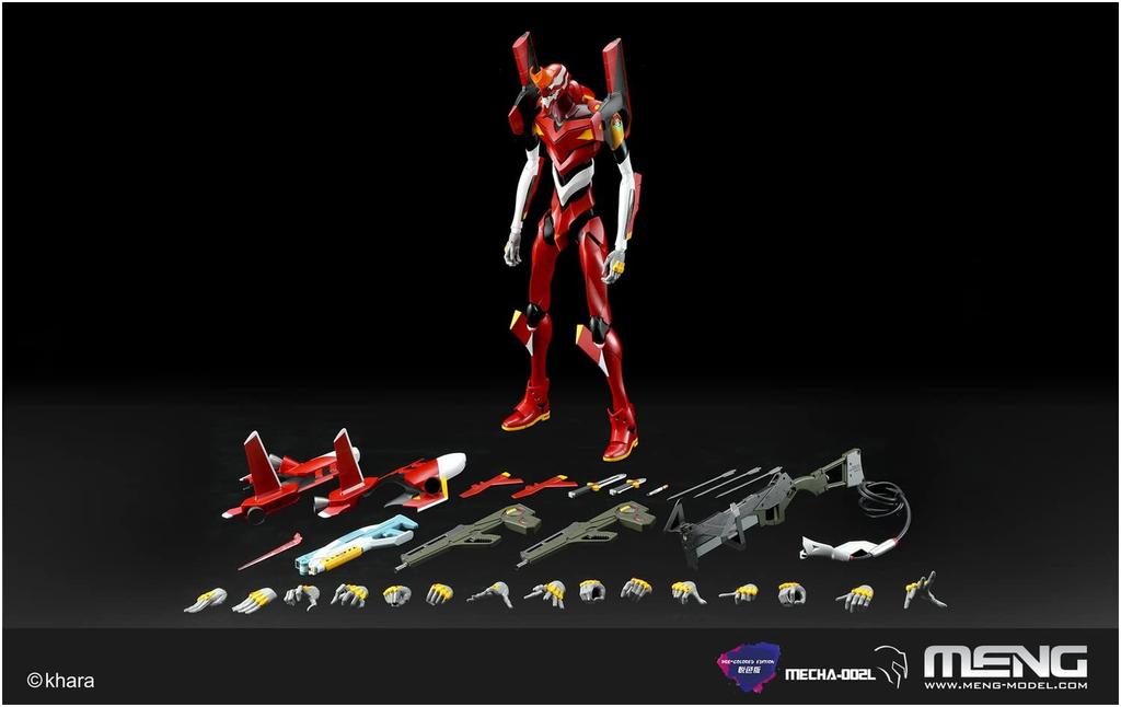 Mon Model Evangelion General Purpose Humanoid Battle Weapon Android Evangelion Unit 2 Multicolor Painted Total Height Approximately 47cm Color Coded