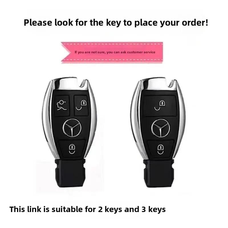 SUG2 Car Smart Key Cover Case Shell Accessories For Mercedes W212 W204 for Benz A B C E GL S GLA GLK CLS Class AMG W205 W463 W176