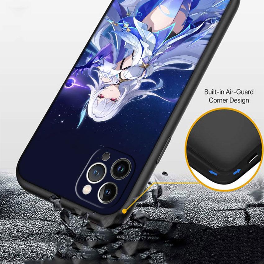 BF65 Genshin Impact Мягкий чехол для телефона для Xiaomi Poco C40 C50 C51 C55 C65 C71 C75 F3 F5 F6 F7 M2 M3 Pro Ultra