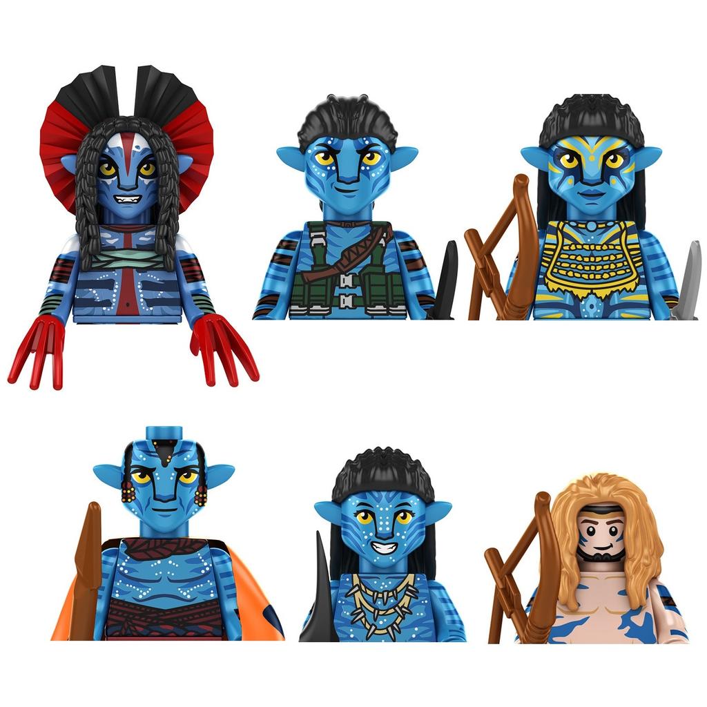 Новый набор Аватар Строительные Блоки Мини Фигурка Джейка Салли Игрушки
