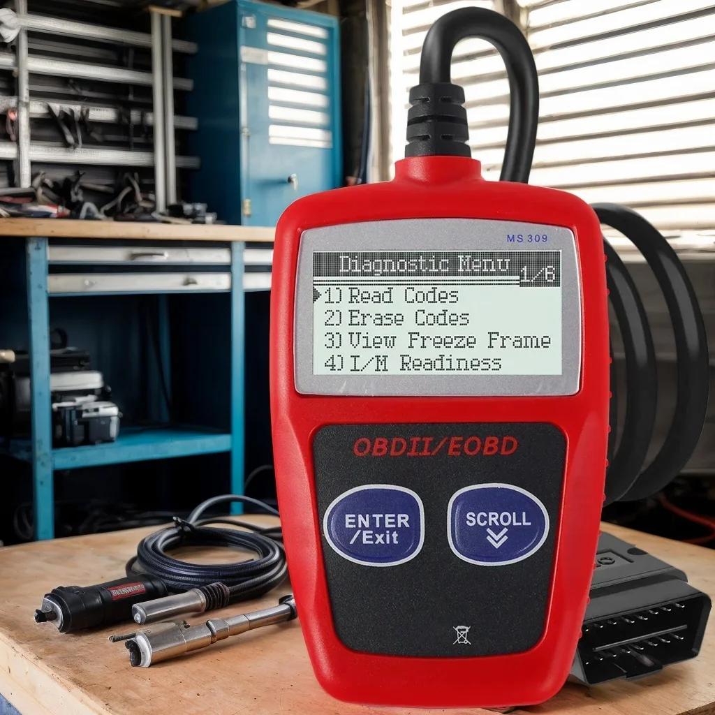 Multifunctional Car Fault Code Reader - Precise Engine Diagnostic Scanner for Peugeot (Read/Erase/View Codes)