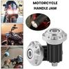 1 Pair Motorcycle Handlebar End CNC Aluminum Alloy Universal Motorbike Scooter Grip Handle End Plug Trim Cover Modification Accessories