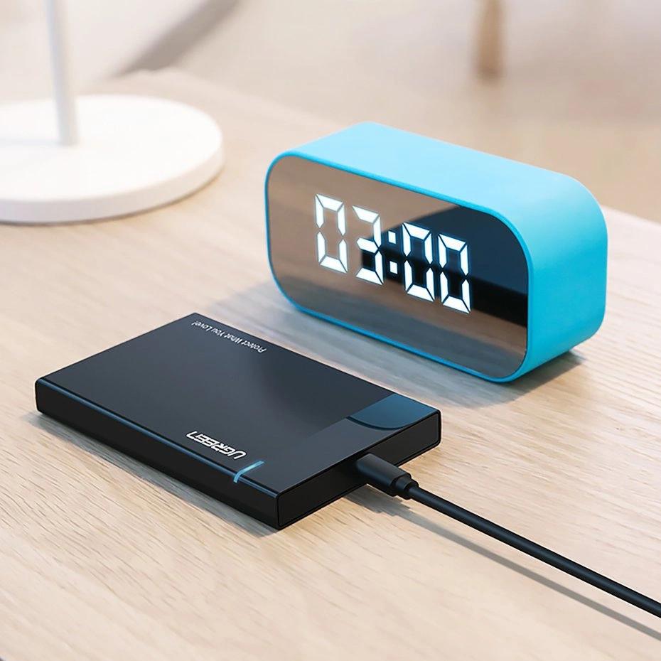 Ugreen Hdd Ssd Drive Enclosure Sata 2.5 Usb 3.2 Gen 1 (5Gbps) Micro Usb Superspeed + 0.5M Cable Black (Us221 30848)