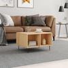 VidaXL Coffee Table Sonoma Oak 60x50x36.5 Cm Engineered Wood 830543