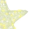 3D Star with 50 LEDs Warm White 55 x 53.5 x 10 cm Acrylic