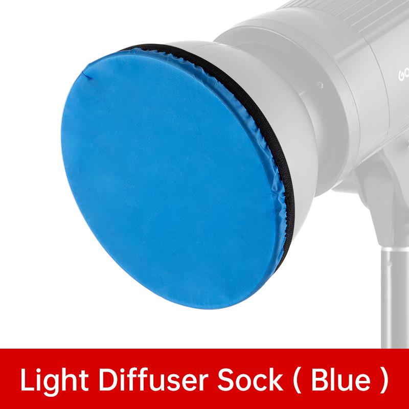 Soft Light Diffuser Sock 7" 180mm 6 Colors Cloth Filter for Bowens Mount Standard Reflector Diffuser Shade Dish Honeycomb Grid
