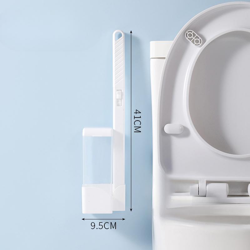Одноразовая щетка для унитаза, бытовая неживая угловая щетка для унитаза, настенный подвесной набор, самоочищающаяся щетка для унитаза