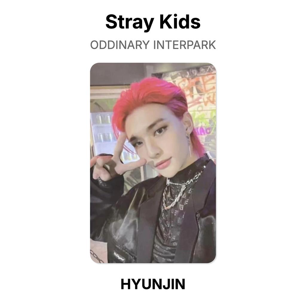 Stray Kids Официальная фотокарточка ODDINARY INTERPARK