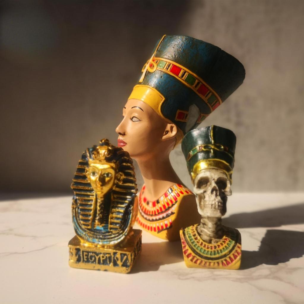 Набор египетских фигурок Сяньци: Пирамида, Сфинкс, Обелиск, Мумия и Фараон Декор для детских комнат.