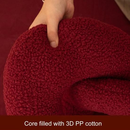 Красный узел любви плюшевая подушка диванное кресло подушка для расслабляющей атмосферы свадебные подарки на День святого Валентина для пар