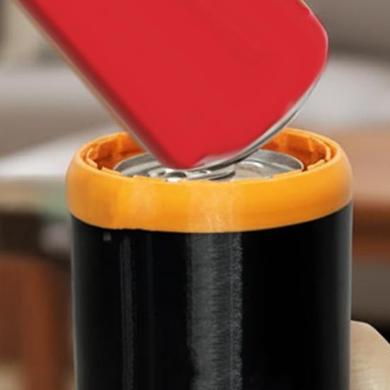 Двойной держатель для банок для пива, газировки, изолированный охладитель для банок из PLA с эргономичной ручкой, быстрая перезагрузка, аксессуар для мероприятий на открытом воздухе