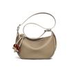 Bag Women'S Bag Leather Shoulder Messenger Bag Fashion Versatile Light Luxury Niche High-End Dumpling Bag