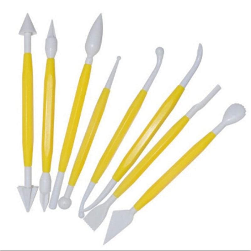 8Pcs/Set Kids Favorite Polymer Clay Tools Plastic Tools For Shaping Clay Toys