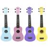 4 Strings 21 Inch ABS Ukulele Full Kits Acoustic Colorful Hawaii Guitar Guitarra Instrument for Children and Music Beginner