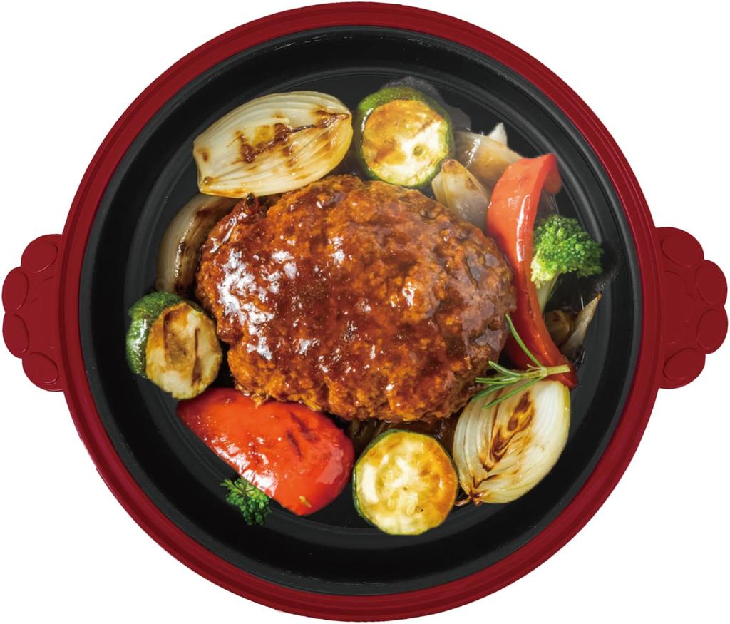 Trade One CHEF Electronic Cooker Easy Cooking In Microwave Microwave Pan Cat Shape Red 70205 "Round"