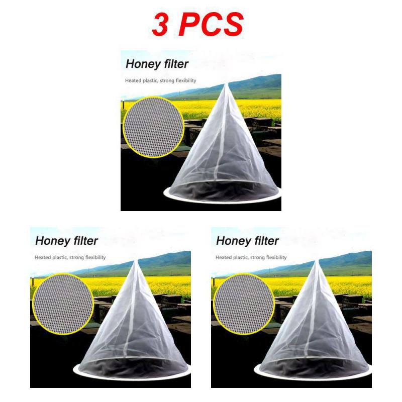 1/3/5 шт. Фильтр для пчелиного меда Фильтровальная ткань для фильтрации примесей Волокно Точная сетка-сито Улей Пчеловодство Пчелиные инструменты