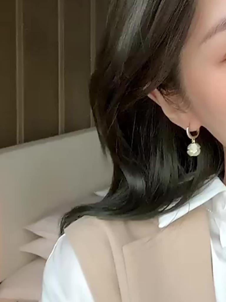 Изысканный дизайн шара, висячие серьги с инкрустацией лунным камнем, элегантный роскошный стиль, медные украшения, нежный женский подарок