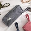 Large Capacity Pencil Case Corduroy Pencil Pouch New Stationery Box  Stationery