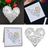 Love Heart Metal Cutting Dies Scrapbooking Stencil Die Cuts Card Embossing DIY Photo Album Template Mold Decoration