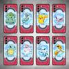Мягкий чехол Anime-Pokemon для Samsung Galaxy S20 FE S22 S21 Ultra S10 S9 S8 Plus S10e S7 Edge, чехол для телефона, роскошный силиконовый чехол