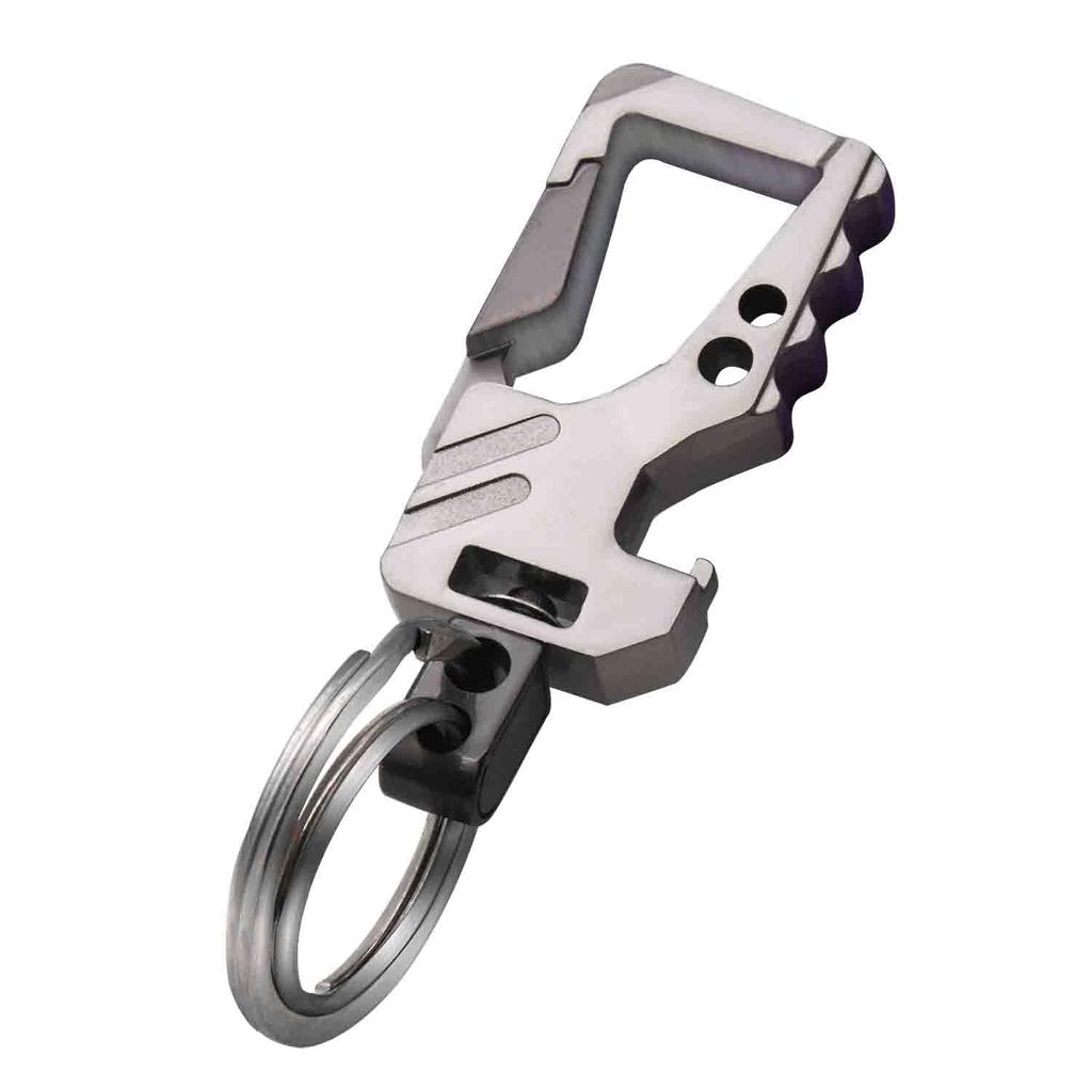 Liangery Car Key Carabiner Metal Fits EDC Key Bike Key Durable Stainless Steel Ring for House Easy To Made of Highly Durable Keychain, Ring, Clip,