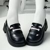 Versatile Super Soft Comfortable Platform Uniform Shoes 2025 Spring and Summer New Round Head Heightening Student Shoes Lolita Single Shoes