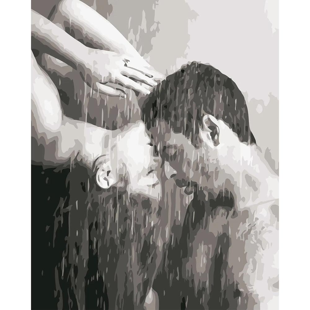 Безрамная картина, сделай сам, картина по номерам, женская раскраска по номерам, акриловая картина на холсте, ручная роспись, искусство рисования