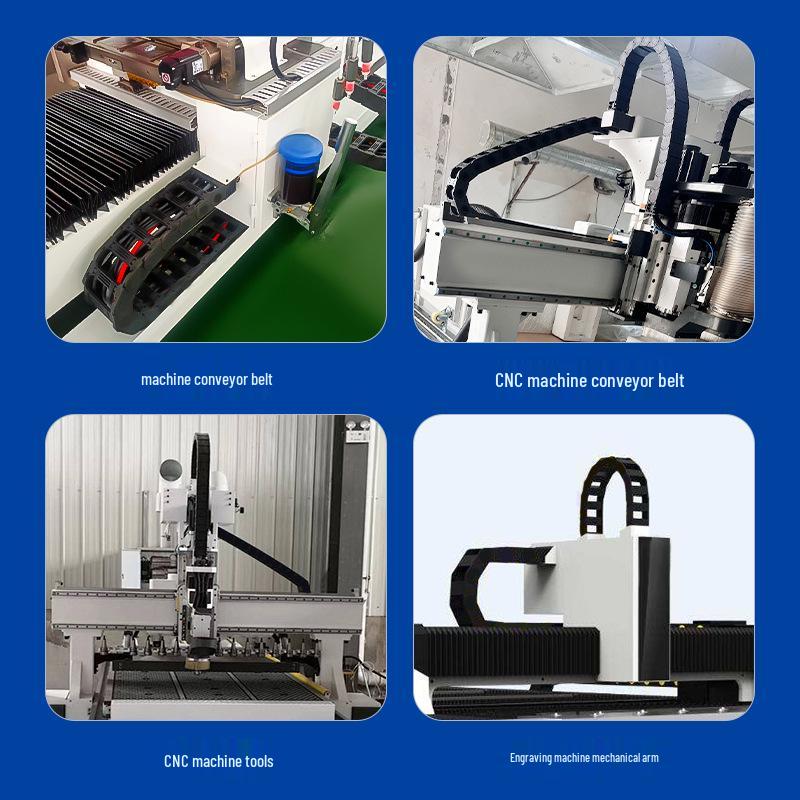 Nylon Drag Chain 101518 Bridge Type: Outdoor, High Temperature Resistant, Industrial, Full/Semi-Enclosed.