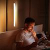 Backlight Motion Sensor Light Wireless Detector Light Rechargeable Closet Night Lamp  Bedroom