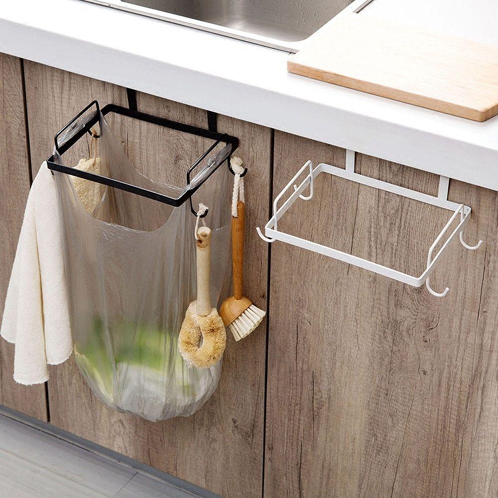 Storage Rack Rubbish Bag Holder Trash Rack Garbage Bracket Garbage Storage Holder trash bag holder