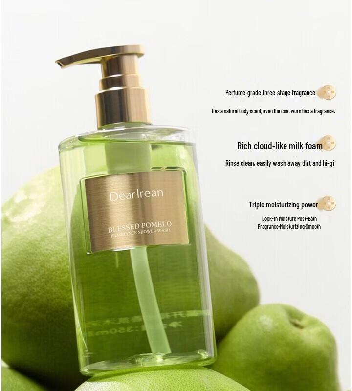 Dear Irean Moisturizing Scented Shower Gel - Fukeilu Pomelo (10 x 350ml)