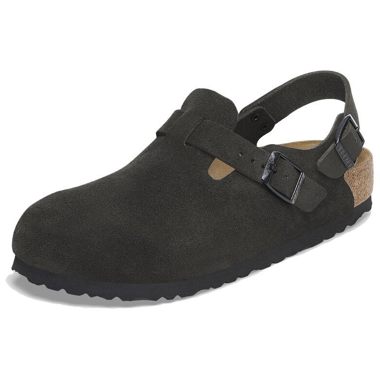 Birkenstock Сандалии Tokio Taupe из замши 'Black' Мужские 1028337