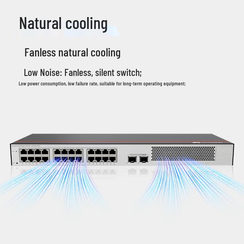 Huawei S5751-L24T2X-RUA Managed 24-Port Gigabit + 2-Port 10G Optical Switch