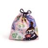 Moomin Little My Drawstring H24 X W23cm Bag, Red, Chenille, 47-4717350, Approx.