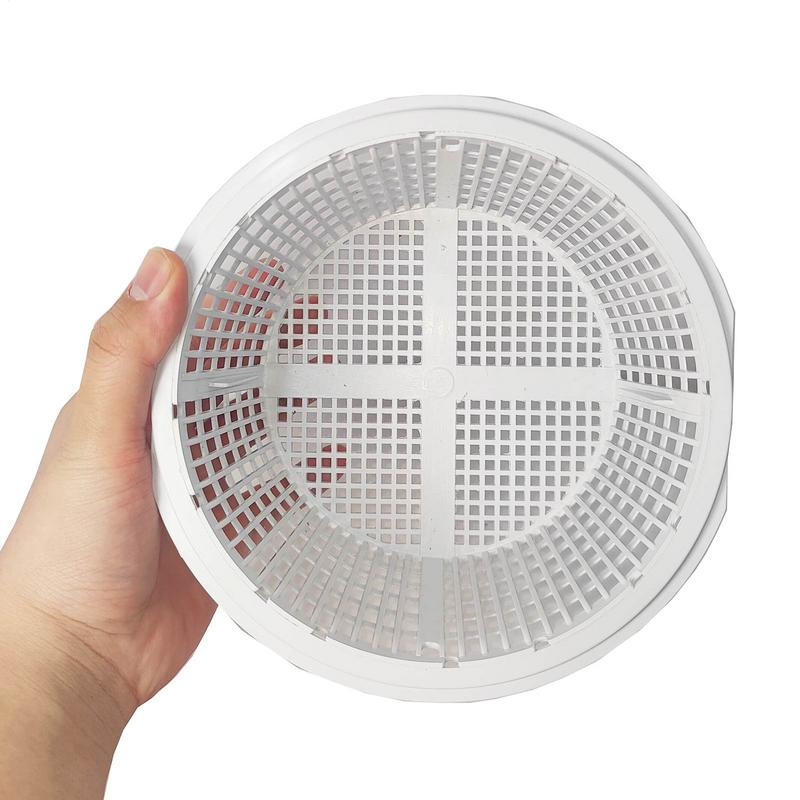 ABS Pool Skimmer Filter Basket With Handle Swimming Pool Leaf Skimmer Basket Cleaning Skimmer Filter Basket For Swimming Pool