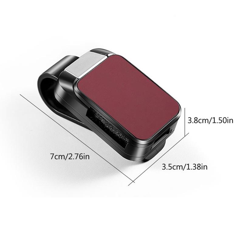 Car Magnetic Glasses Holder Sunglasses Sun Visor Storage Clip For BMW X1 X2 X3 X4 X5 X7 G20 G30 6GT E46 E90 E60 F10 E39 F30 E36 vdsh44