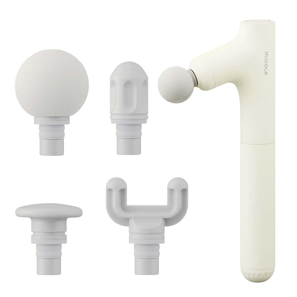 Iris Ohyama Beauty Care Gun Plus Handy Electric Hair Removal Gun with Storage Bag, FRT-M02-W, Off-White, Perfect As a Gift