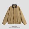 Pure Cotton Jacket for Men's New Jacket American-style Washing and Old Lapel Men's Spring and Autumn Clothing