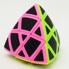 Carbon Fiber Cube Magic Cube Speed 2x2 3x3 4x4 5x5 Pyramid 223 233 Sq1 Skew Puzzle Rice Dumling Cubo Magico Toys For Children