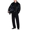 Armani Exchange Свободный круглый вырез Жаккардовый пуловер Мужской свитер XM001330-AF16916-FC196