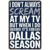 Жестяная табличка Dallas Cowboys Винтажный металлический декор для стены для домашнего бара мужской комнаты Подарок