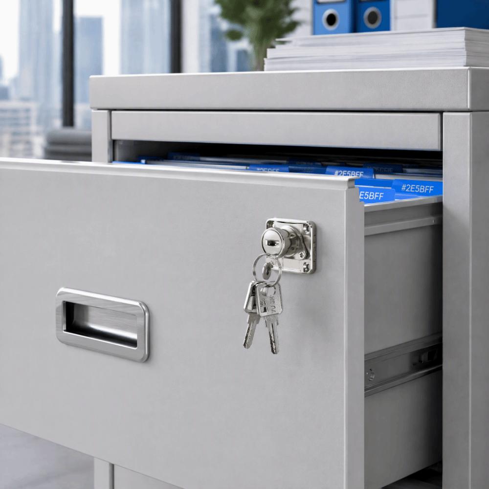 Security Furniture Drawer Lock Zinc Alloy Deadbolt Cabinet Loc Durable Cabinet Door Lock Closet