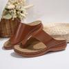 Summer Women's Flip Flops Women's Wedge Sandals Casual Versatile Women's Slippers
