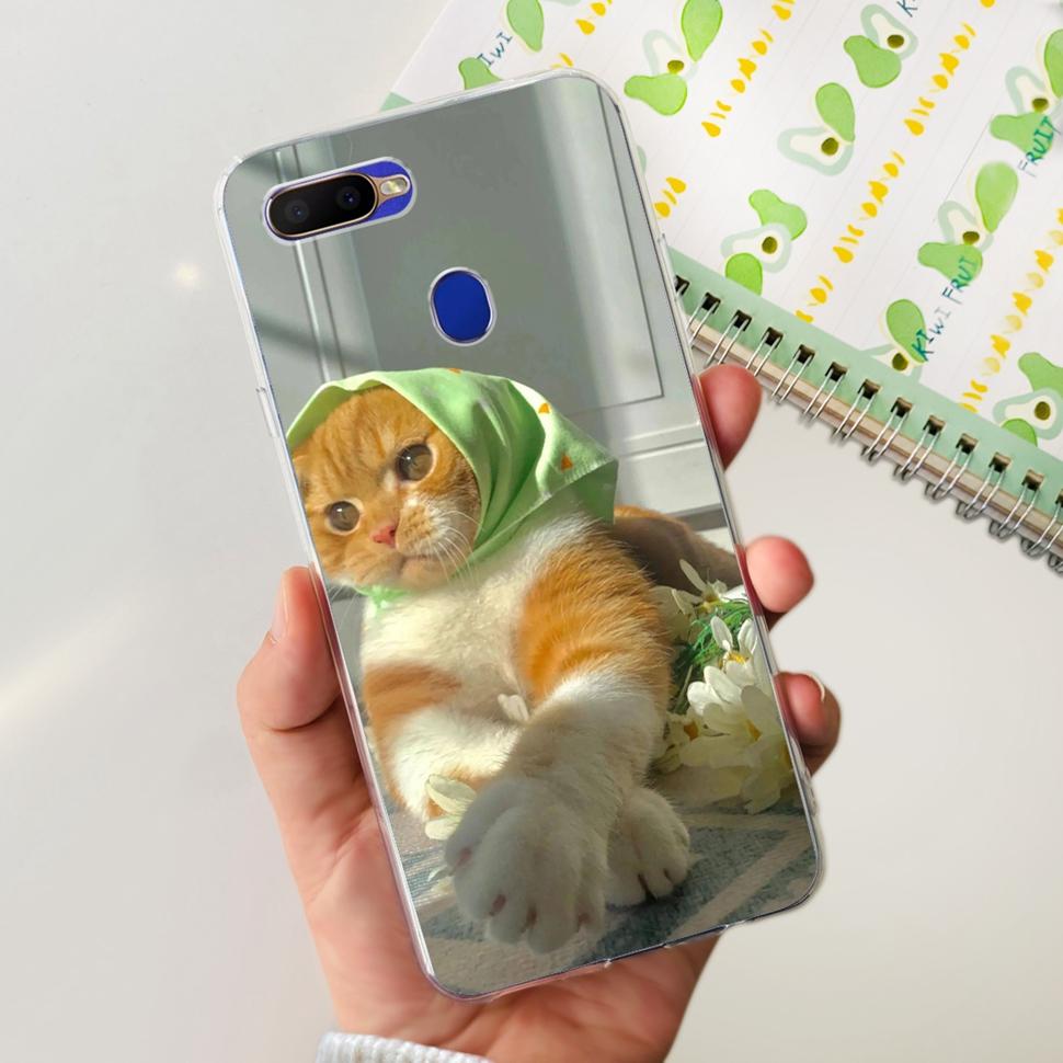 Силиконовый чехол для телефона для OPPO A5S Чехол AX5s CPH1909 Мягкая задняя крышка из ТПУ для Oppo A7 AX7 CPH1901 CPH1903 Чехлы Capa Coque Fundas