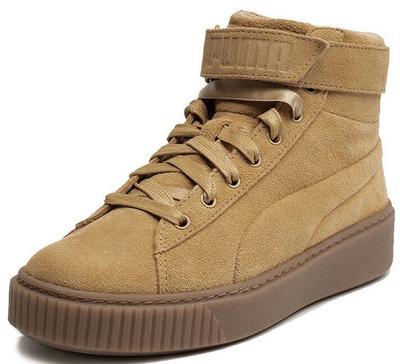 Puma - Women' Shoes - Suede Platform Mid Jr 366018-03 37