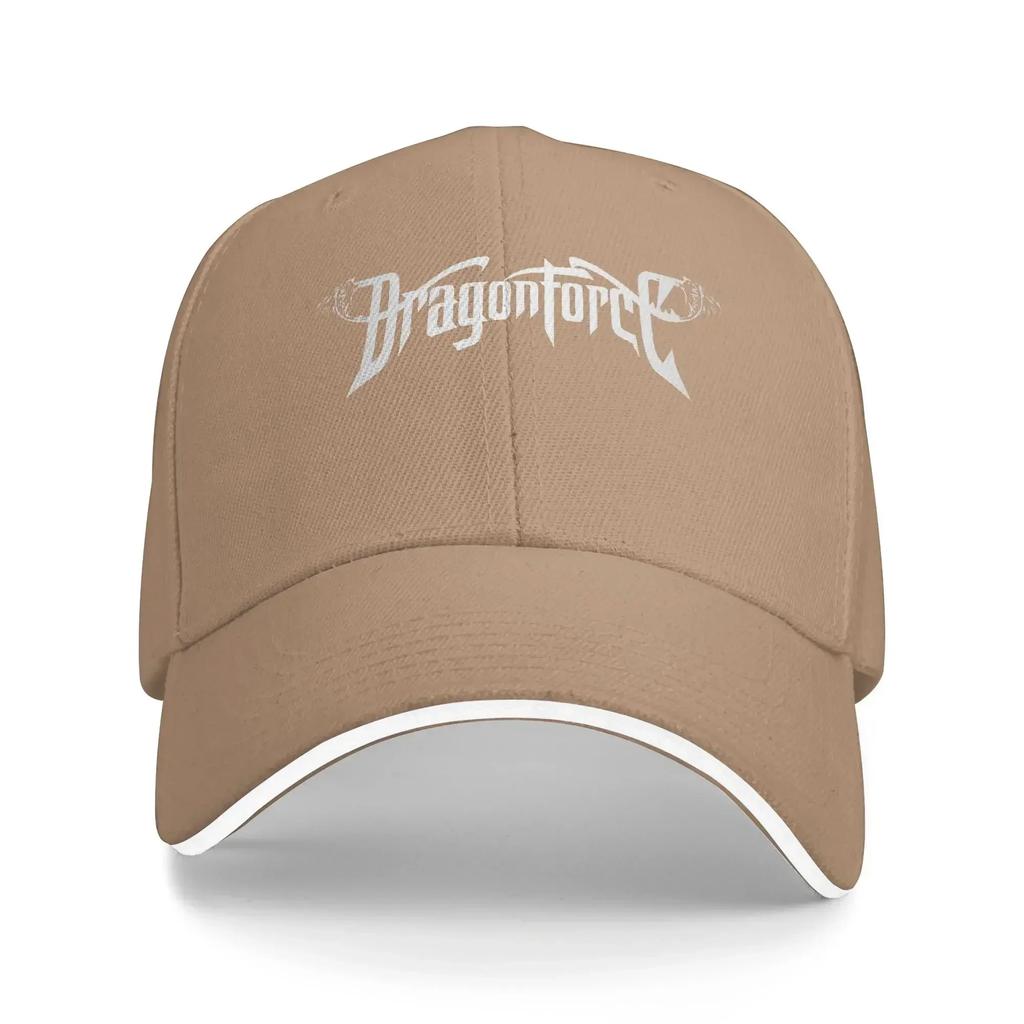 Casual DragonForce power metal band Logo Baseball Caps for Men Women Trucker Hat Formal Travel Gift Sun Hats