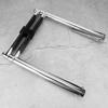 2 Step Stainless Steel Telescoping Boat Ladder Anti-Slip Extendable Dock Ladder for Boat Yacht