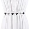 Ladies With Dress Four-Leaf Clover Hook Adjustment Chain Fine Decorative Belt Waist Metal Waist Chain