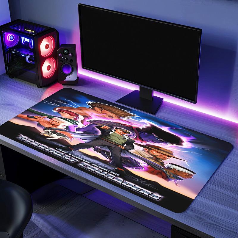 JoJo's Bizarre Adventure3 Mouse Pad - Non-Slip Rubber Base, Smooth Surface for Work,Gaming,Office,And Home Use, Desk Mouse Pad